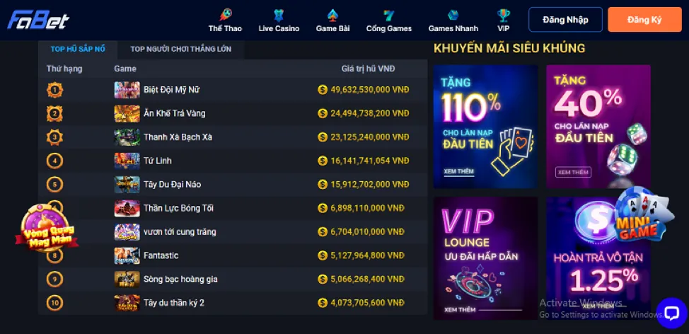 Bắn cá và Đá gà tại KKWIN App